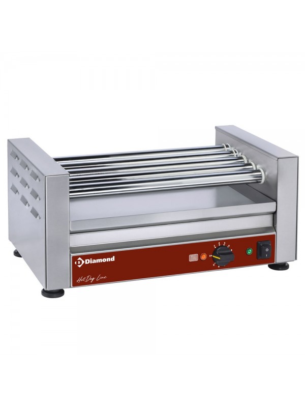 Sausaged grill electric, 5 rollers