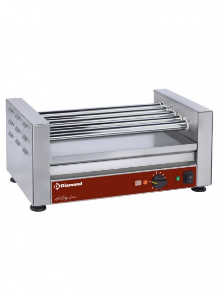Sausaged grill electric, 5 rollers