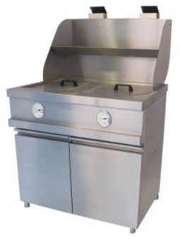 FRITEUSE 2 CUVES RONDES