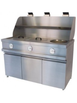 FRITEUSE 3 CUVES RONDES