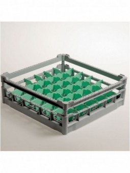 Basket 36 glasses Ø 73 mm, h130 mm, Polyprop.
