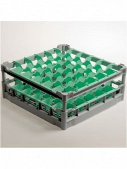 Basket 36 glasses Ø 73 mm, h165, Polyprop.