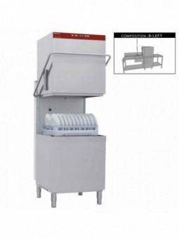 Hood dishwasher complete, consisting of :