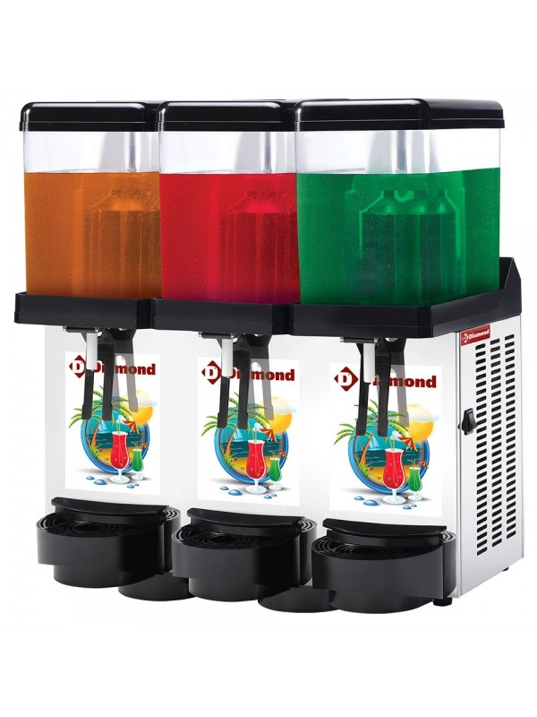 Drink dispencer, 3x 12 Lt.
