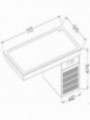 Refrigerated top element 3x GN 1/1