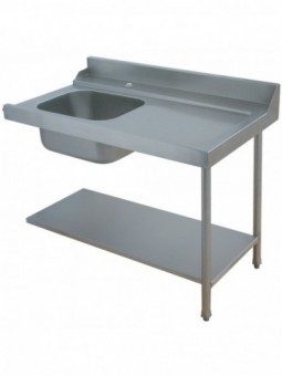 Right hand side pre-wash table (all models)