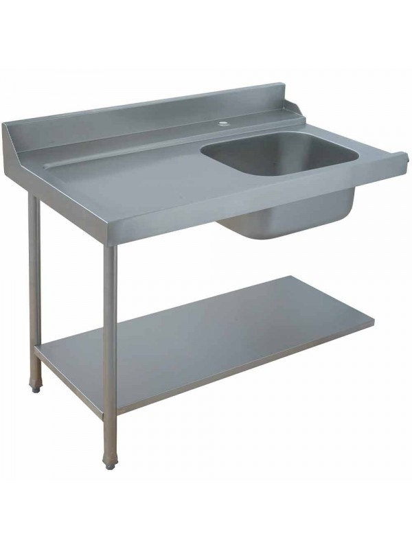Left hand side pre-wash table (all models)