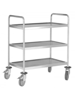 serving trolley (cap.3x 80x50cm)