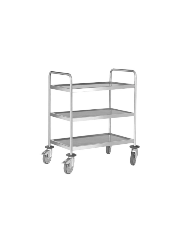 serving trolley (cap.3x 80x50cm)