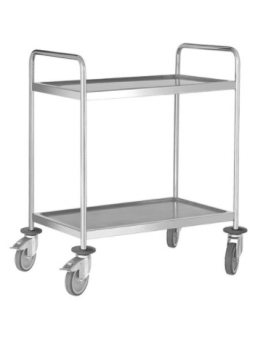chariot de service (cap.2x 90x50cm)