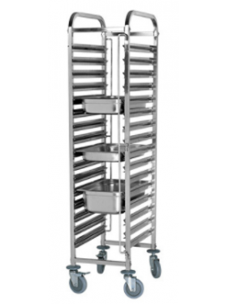 chariot à glissières (GN1/1-cap.16x)