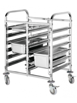 2x slide trolley(GN1/1-cap.06x)