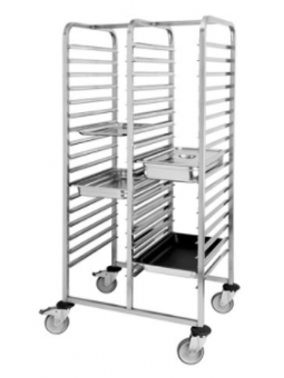 2x slide trolley(GN1/1-cap.17x)