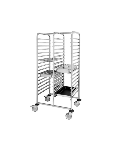 2x slide trolley(GN1/1-cap.17x)