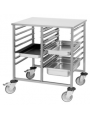 2x slide trolley(GN1/1-cap.07x)