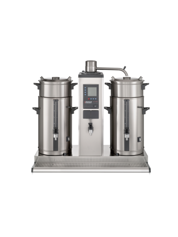 machine à café, deux containers de 20L.