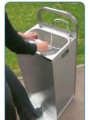Self-contained non-heated hand basin