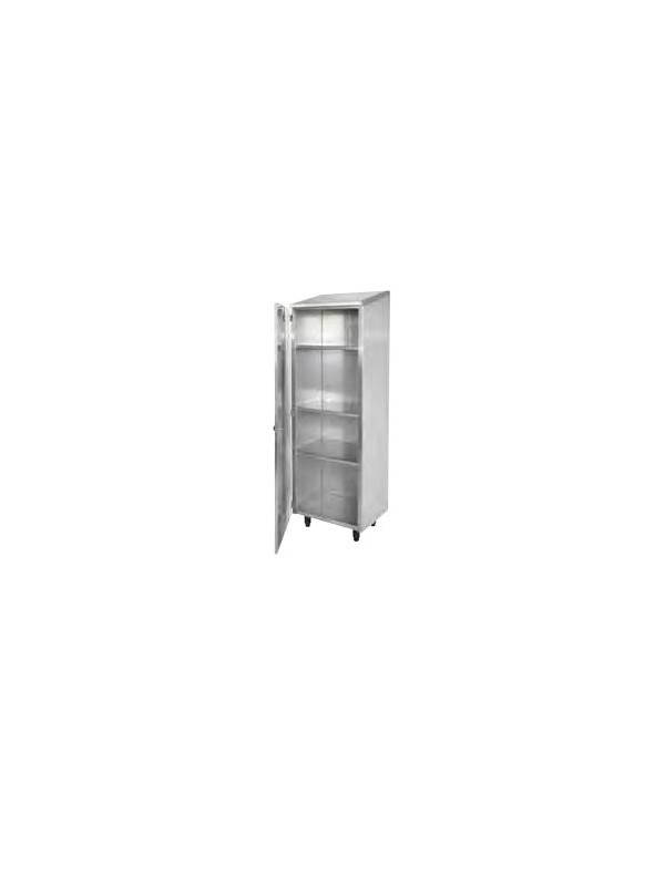 Tall cabinets with hinged doors
