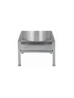 PIED INOX AVEC FILTRE POUR EPLUCHEUSE ROBOT-COUPE 5 KG