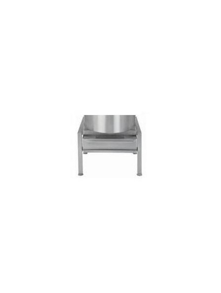 PIED INOX AVEC FILTRE POUR EPLUCHEUSE ROBOT-COUPE 5 KG