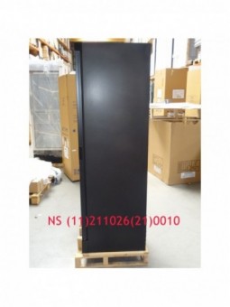 Ventilated display unit positive T°, 380 Lit, black