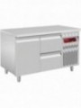 Refrigerating table composed of :