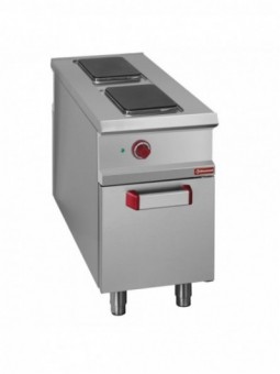 Stove with 2 electric plates, cupboard - PASS-THROUGH