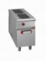 Stove with 2 electric plates, cupboard - PASS-THROUGH