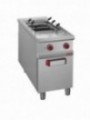 Electric pasta cooker, 1 tank 40 liters, on cupboard - PASS-THROUGH