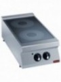 Cuisinière électrique vitrocéramique 2 zones -top-