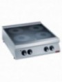 Cuisinière électrique vitrocéramique 4 zones -top-