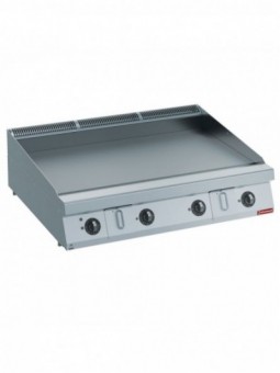Flat electric cooking plate HP, nitro chrome -TOP-