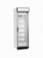 Statische/geventileerde negatieve T° vitrine, 380 liter, met lichtbak