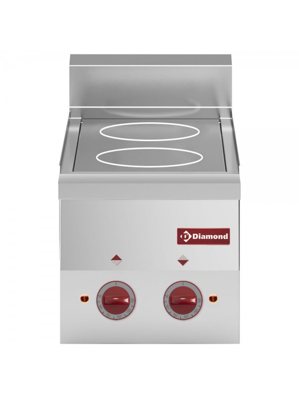 Cuisinière vitrocéramique 2 plaques -Top-