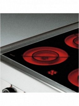 Cuisinière électrique vitrocéramique 4 foyers -Top-