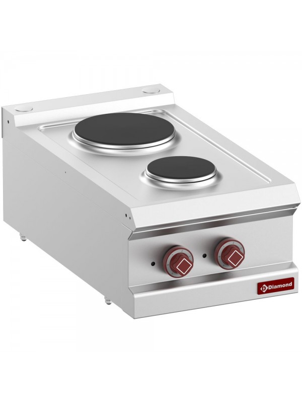 Elektrische kookplaat 2 ronde platen -Top-