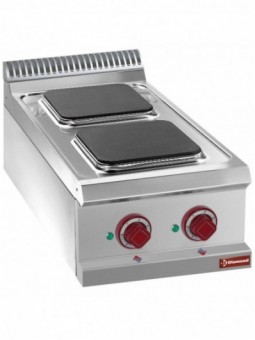 Electric cooker 2 square plates -Top-