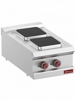 Electric cooker 2 square plates -Top-