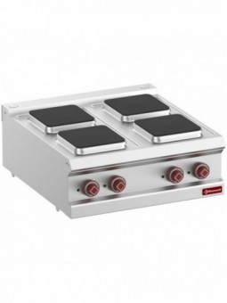 Elektrische kookplaat 4 vierkante platen -Top-