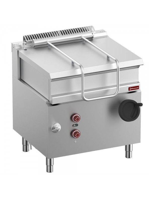 Electric bratt pan, stainless steel tank, 60 liters