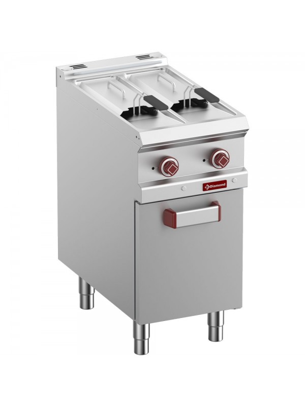 Electric fryer 2  7-liter tanks on cupboard