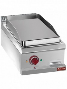 Electric fry top smooth, module 1/2  -TOP-