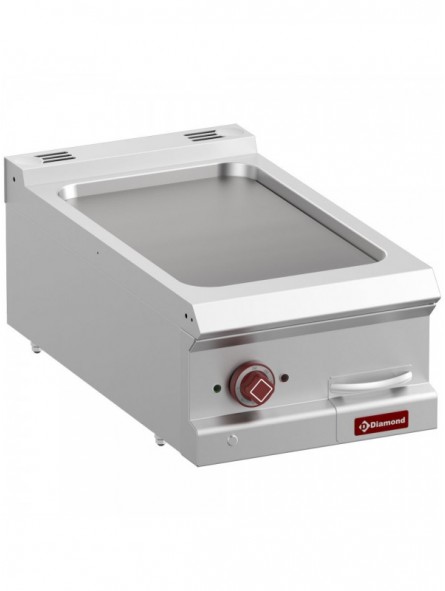 Electric fry top smooth, module 1/2  -Top-