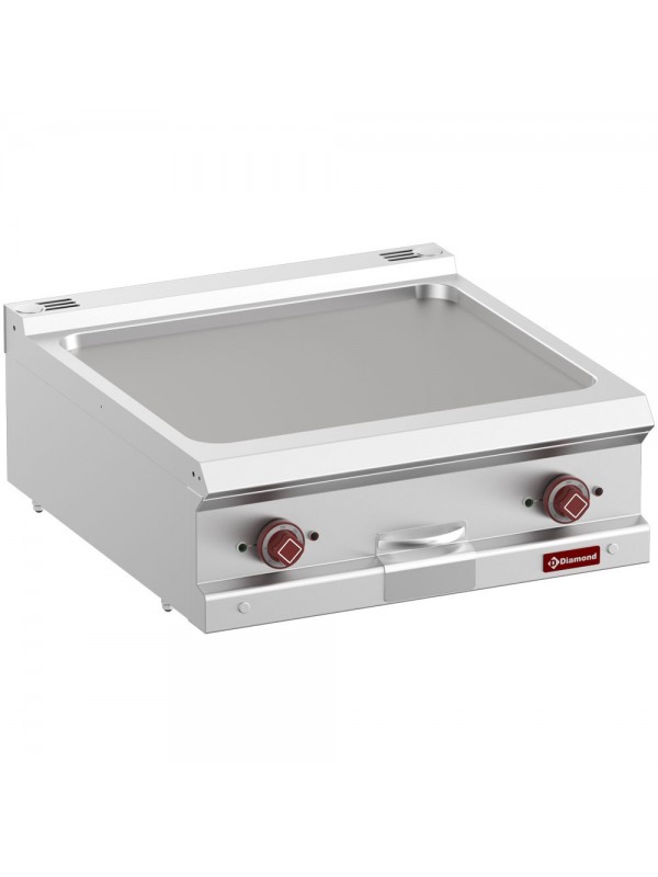 Electric fry top smooth, module 1/1  -Top-