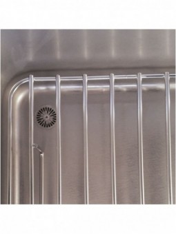 Electric pasta cooker, 2 tanks 40 liters, on closed cupboard (without baskets)