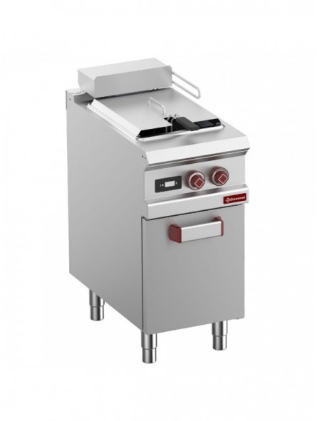 Friteuse électrique HP 1 cuve "Y" de 21 litres sur meuble fermé - DIGIT
