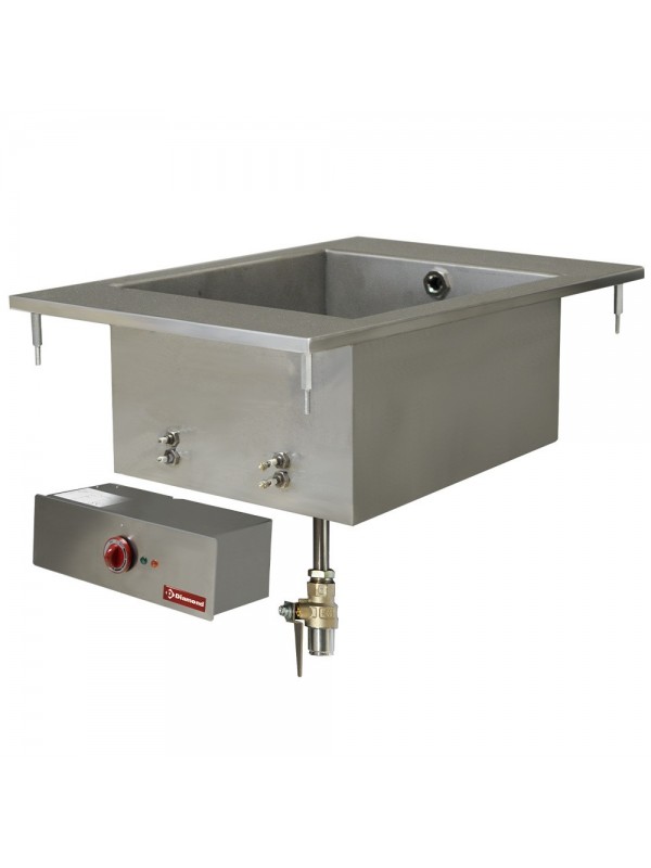 Electric bain-marie GN 1/1, drop in
