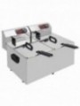 Electric table top fryer 2x 7 liters