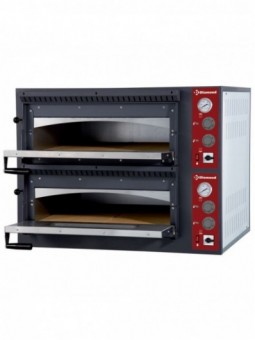 Electric oven 2x 6 pizzas, 2 rooms