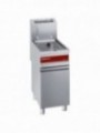 Gas fryer single tank 15 liters on cupboard